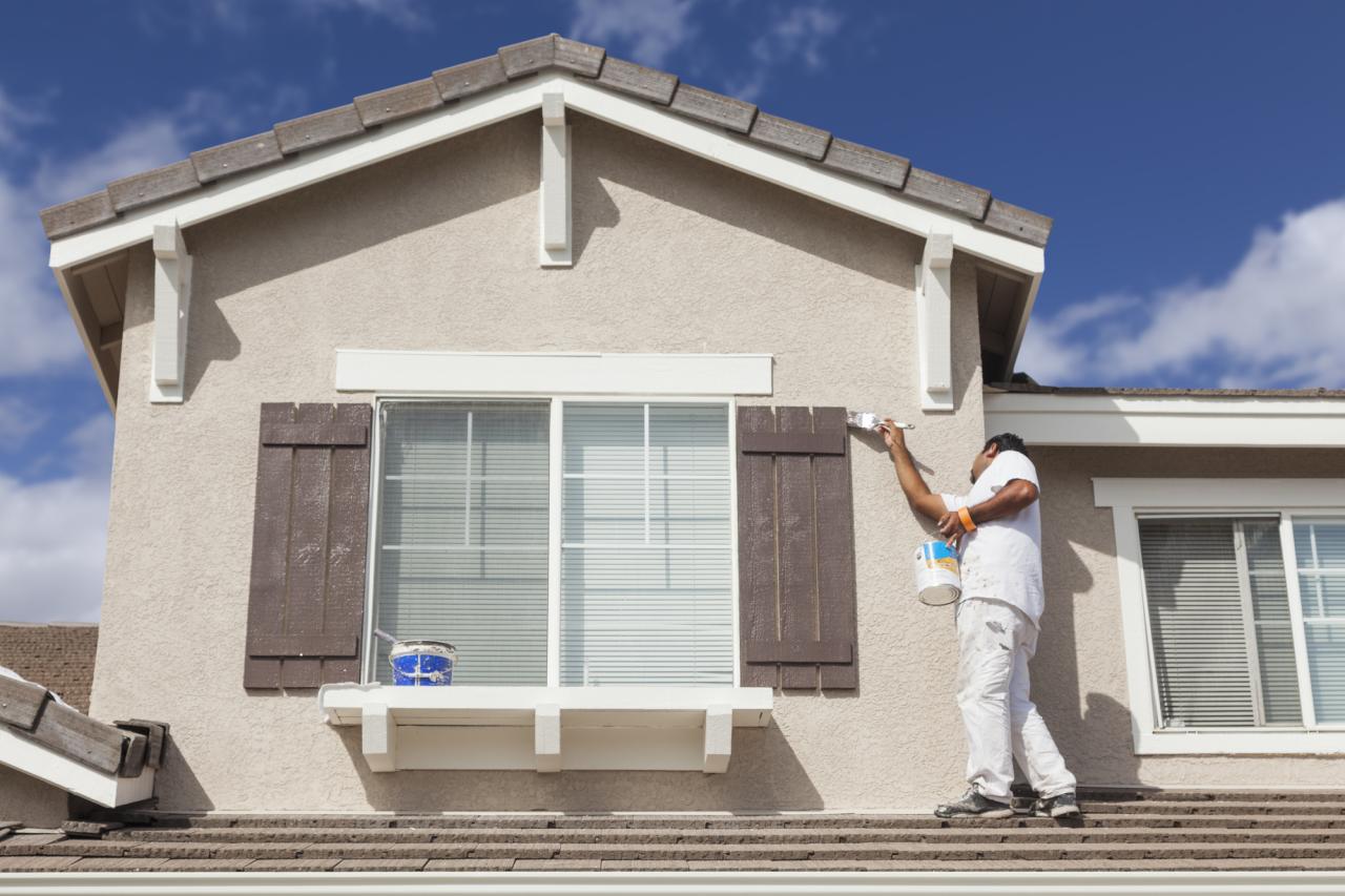 Painting exterior house residential painters services chip blue exteriors company Painting exterior house residential painters services chip blue exteriors company